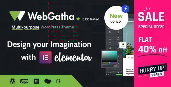 WebGatha - Multi-purpose WordPress Theme Logo